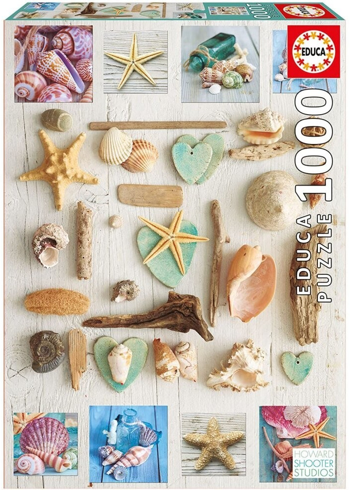 Educa Borrás Seashells Collage