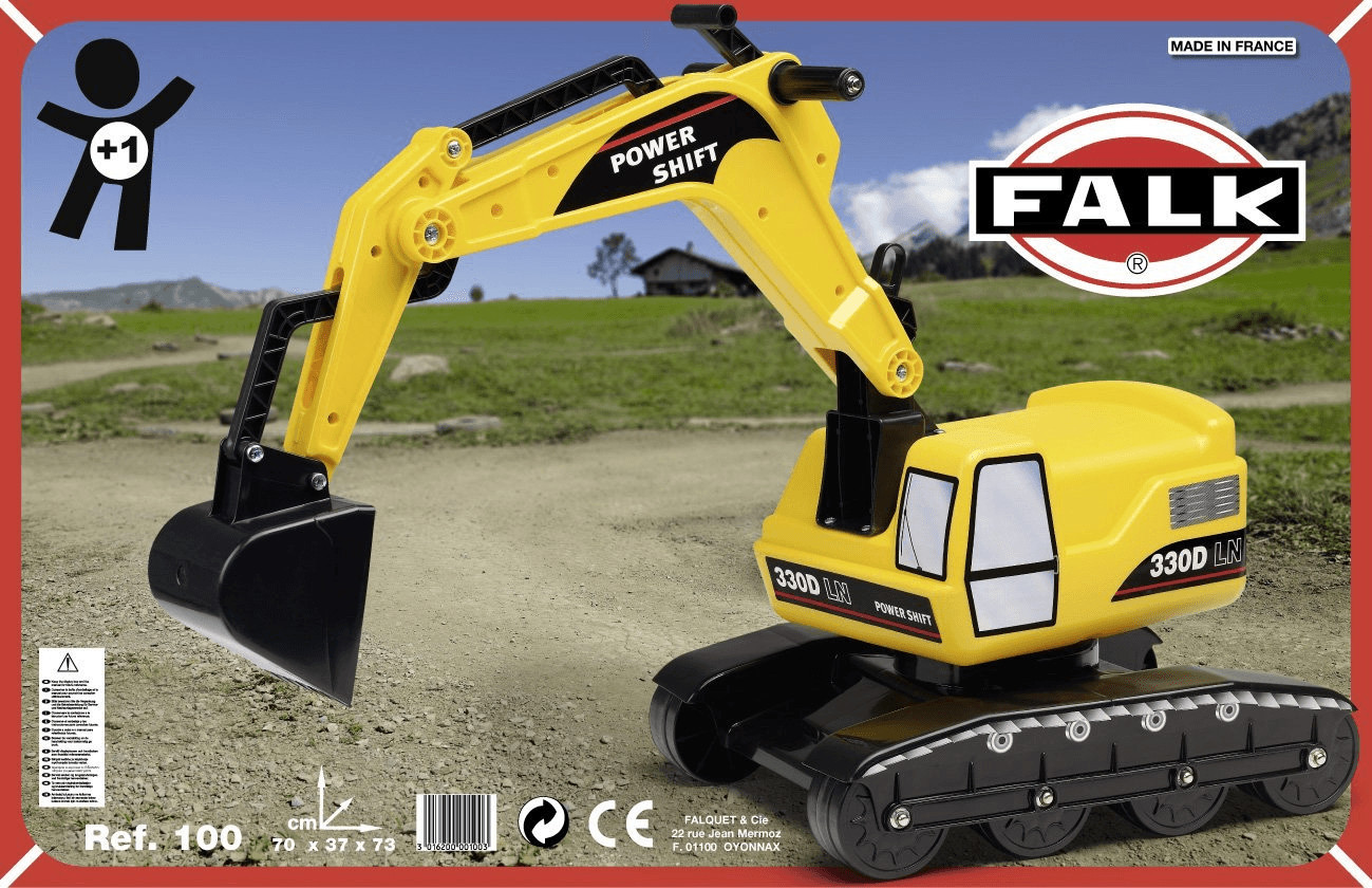 Falk Bagger Power Shift L100 Rutscher gelb ab 37,99 € | Preisvergleich bei