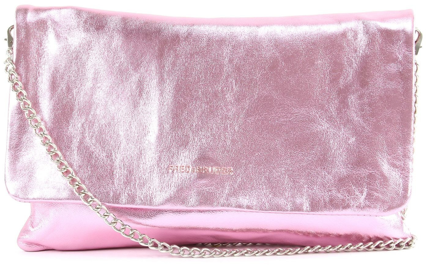 FredsBruder Colour Pop Small Clutch With Chain rose (182-08-98)