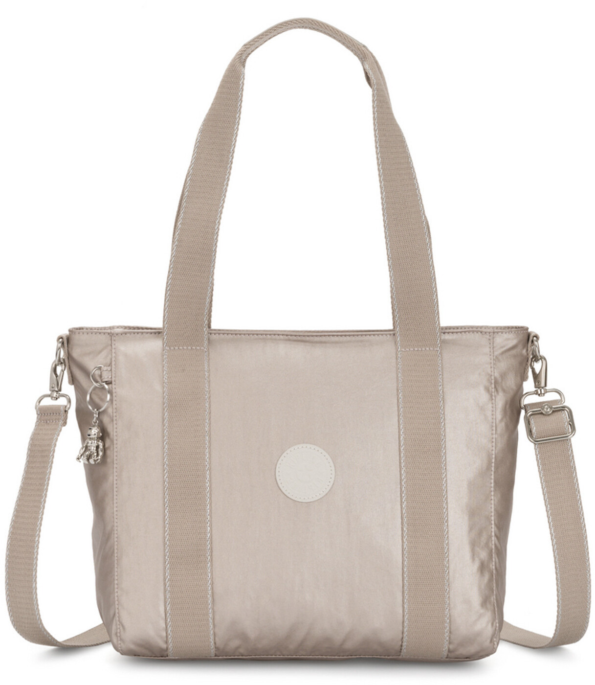 Kipling Asseni Tote S Metallic Glow