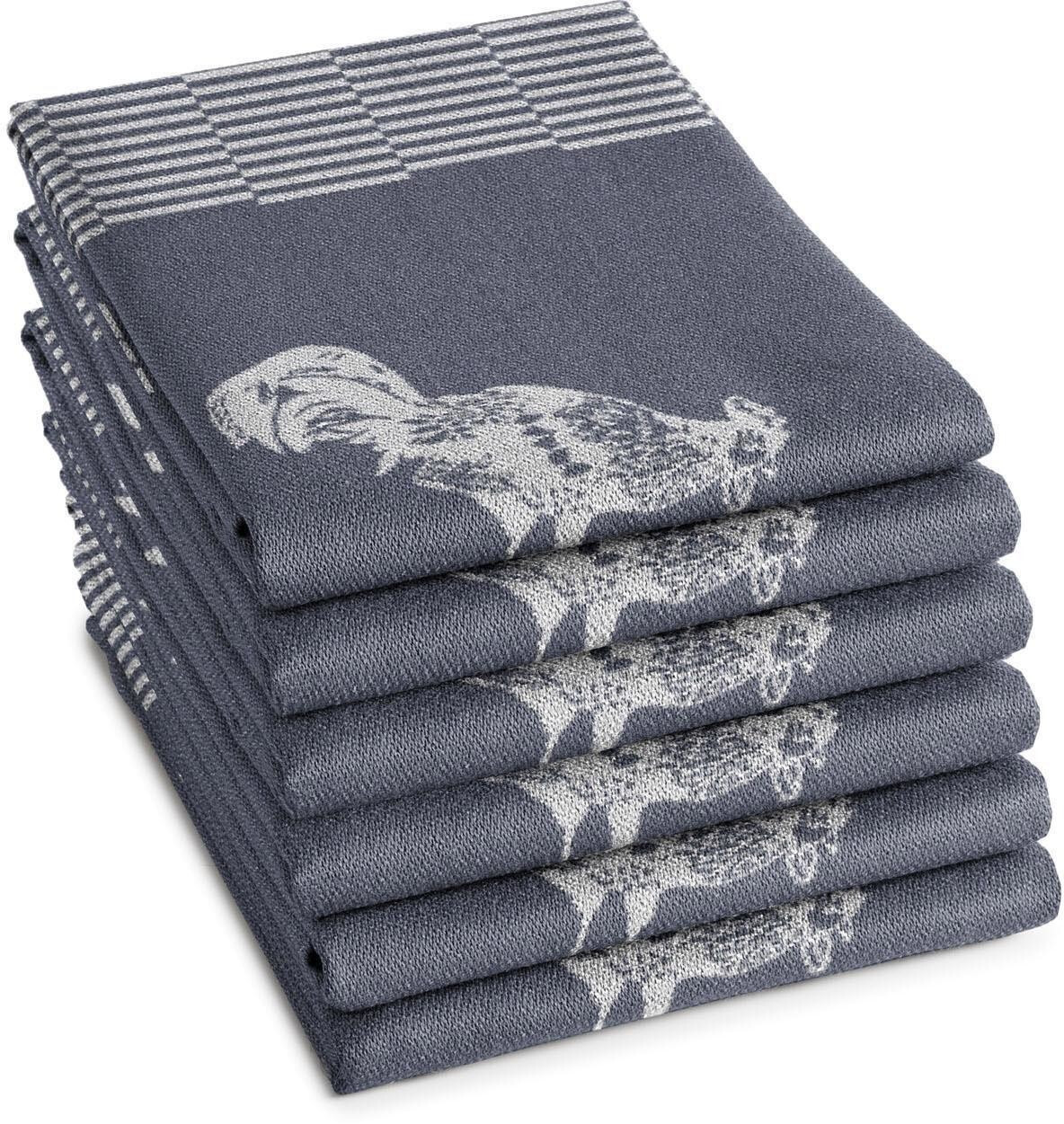 Damai tea towel Good morning (set of 6 pieces) light blue light blue