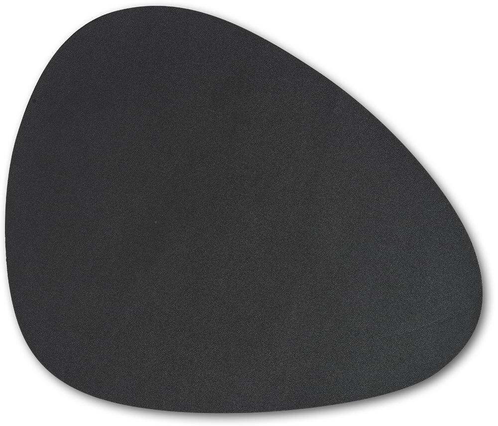 Zeller Platzset 34x42 € oval bei Preisvergleich 4,87 schwarz Kunstleder ab cm | 
