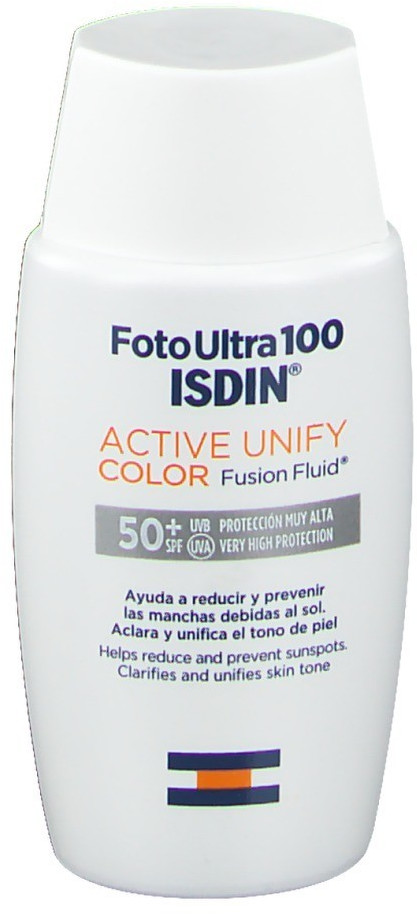 Isdin FotoUltra Active 100 Unify Color Fusion Fluid SPF 50 + (50 ml)