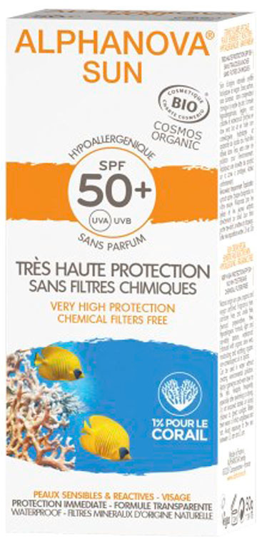 Alphanova Sun sunscreen for the face SPF 50+ dry skin (50 g)