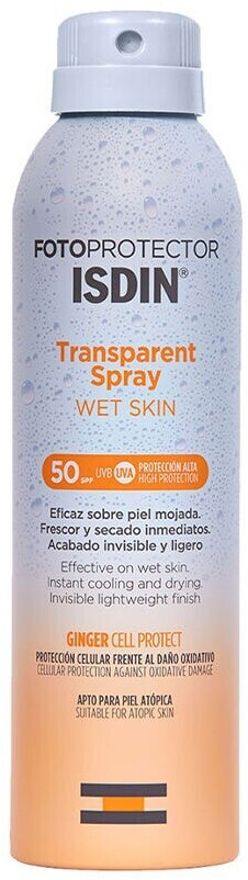 Photos - Sun Skin Care Isdin Isdin Fotoprotector Transparent Wet Skin SPF 50