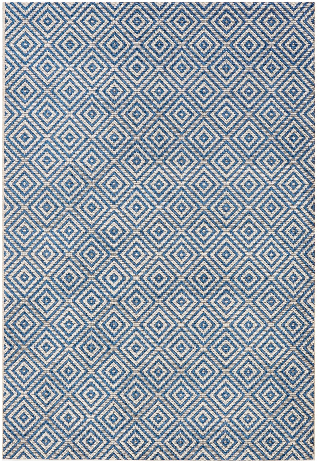 bougari Karo 80x150cm Blue