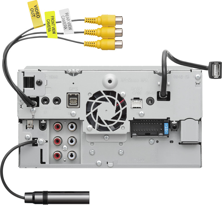 KENWOOD DMX-125DAB USB Autoradio 2 DIN Moniceiver Digitalradio Bluetooth