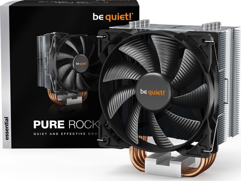 Be Quiet! Dissipatore Cpu Pure Rock 2, Single 120Mm Pwm Fan, For Intel  Socket:1700/1200/2066/1150/1151/1155/2011(-3) Square Ilm, For Amd Socket:  Am4/Am3(+) 150W Tdp, 155Mm Height - Dissipatori - Esseshop - Il tuo Partner