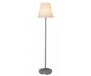 Näve LED Solar Außen Stehleuchte 150cm grau weiß (5235516 Näve LED Solar Außen Stehleuchte 150cm grau weiß (5235516