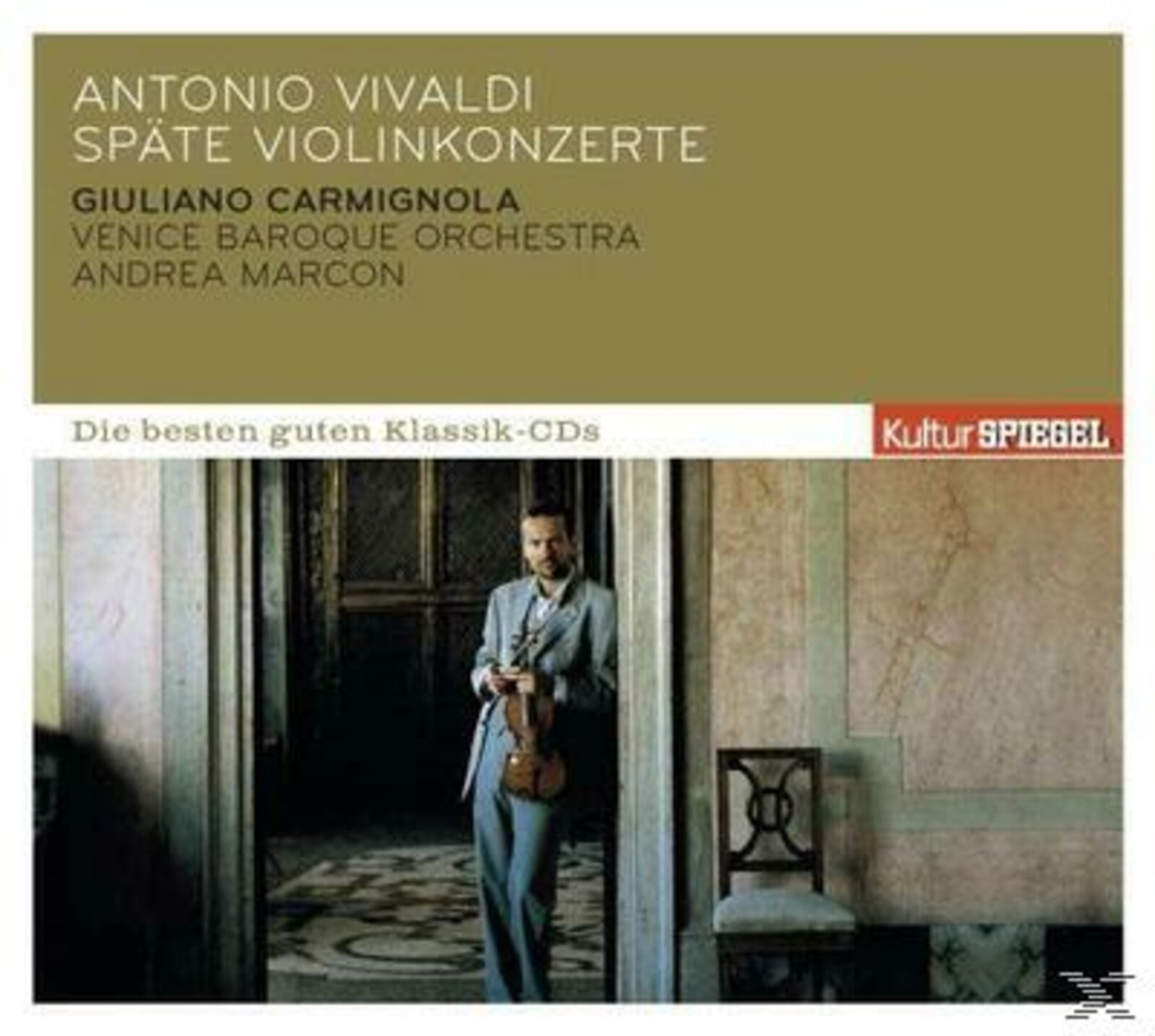 Giuliano Carmignola, Venice Baroque Orchestra - Kulturspiegel: Die Besten Guten-Violin Concertos (CD)