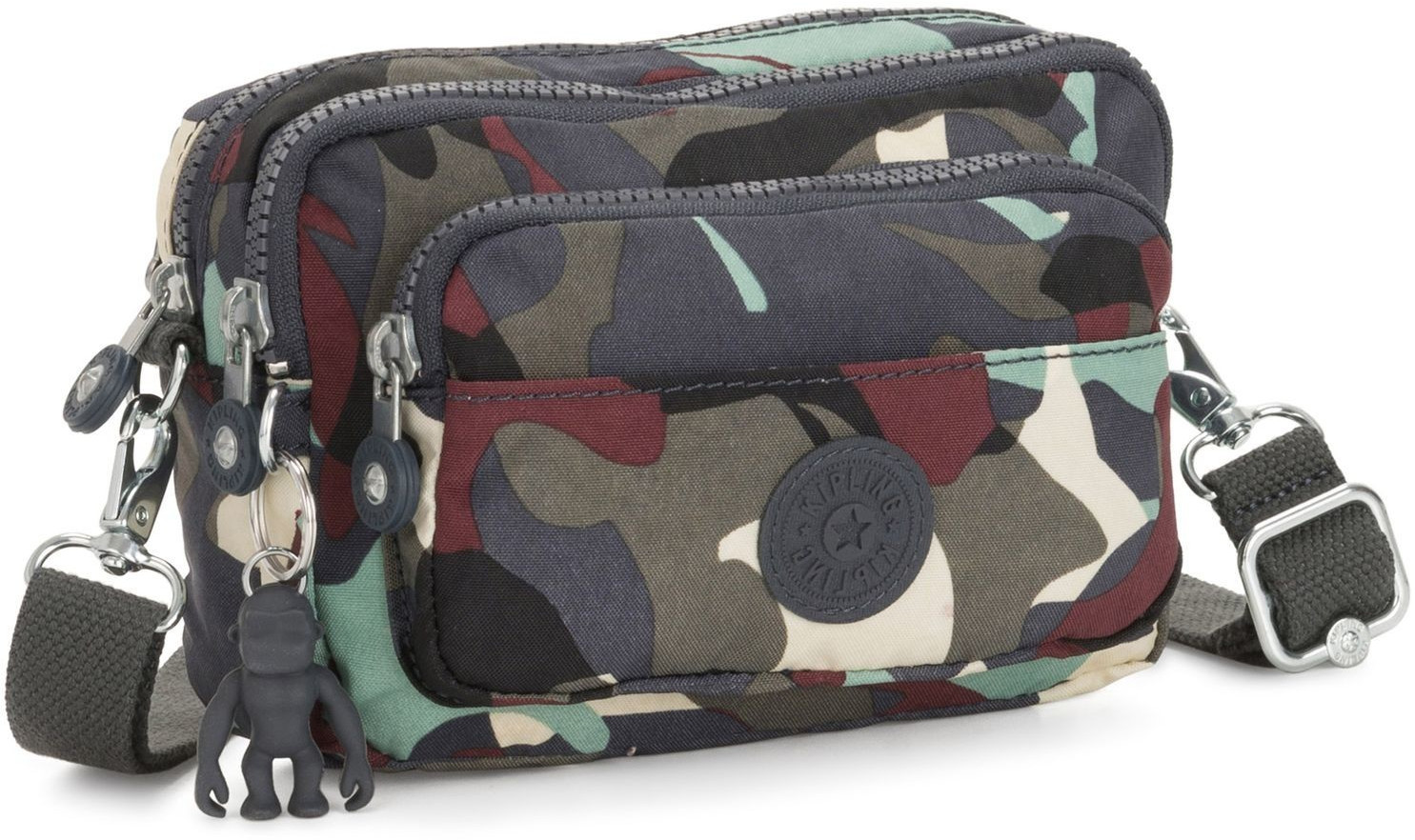 Kipling Basic Eyes Wide Open multiple Waistbag Camo Large Light