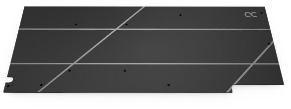 Alphacool Eisblock Aurora Backplate GPX-A AMD Radeon RX 5700/5700XT  XFX Thicc II/III black