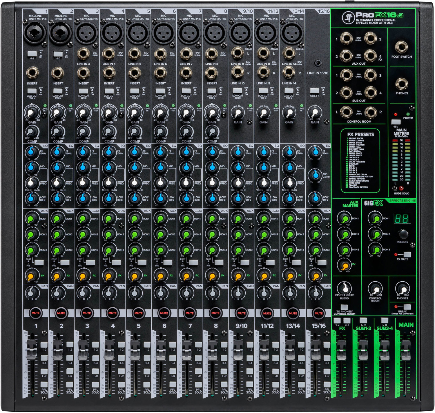 Mackie ProFX16v3