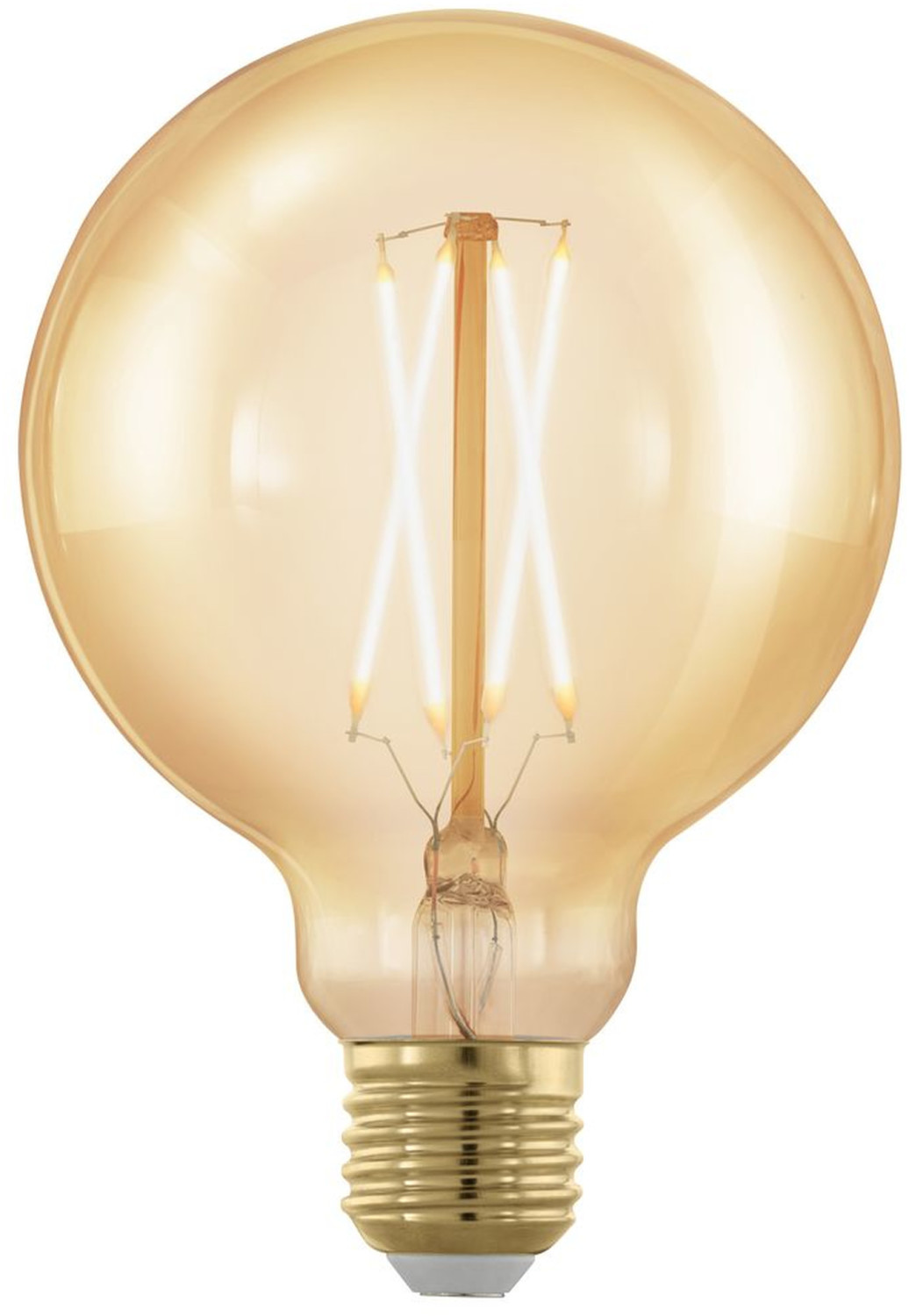 € ab Preisvergleich | E27 (11693) 6,98 Globe 4W(30W) G95 Vintage LED Eglo bei