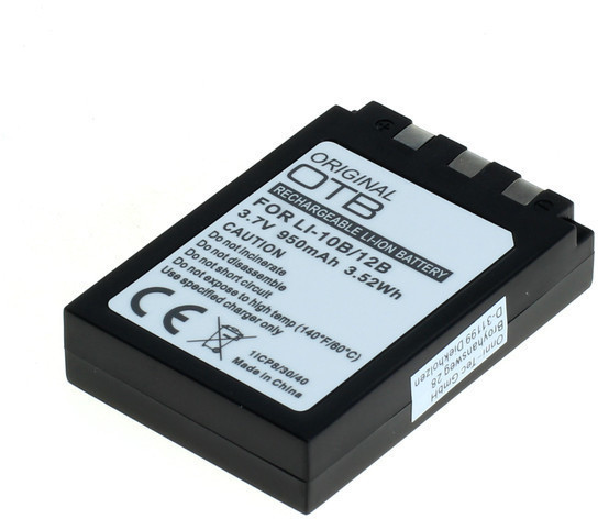 OTB Battery compatible to Olympus LI-10B / LI-12B