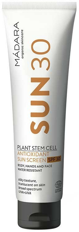 Mádara Plant Stem Cell Antioxidant Sunscreen SPF 30 (100 ml)