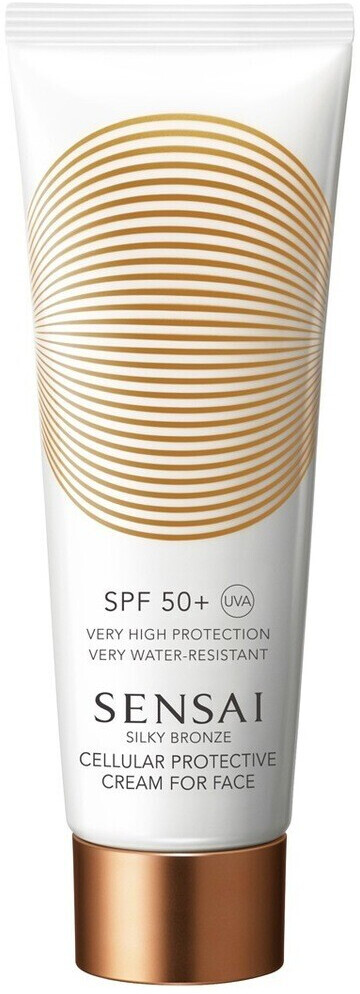Kanebo Silky Bronze Anti-Aging Sun Care Cellular Protective Cream For Face SPF 50+ (50 ml)