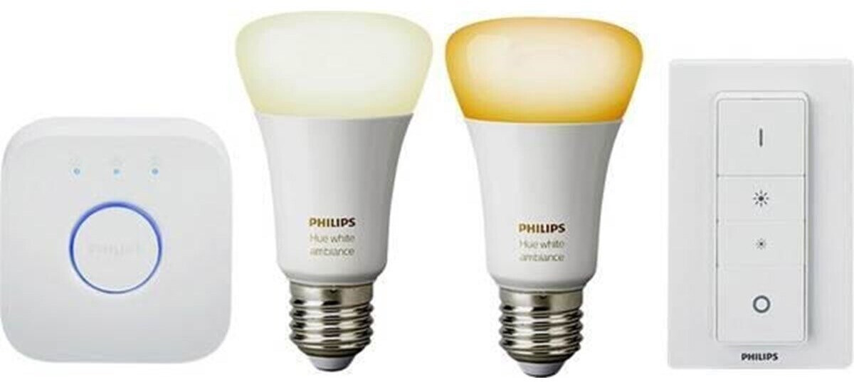 Philips Hue White Ambiance E27 Bluetooth Starter Set (62943400)