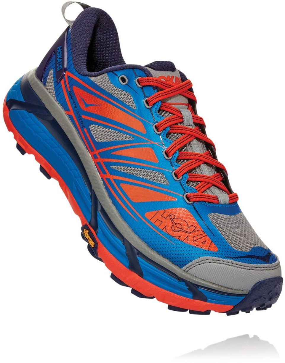 Hoka One One Mafate Speed 2 imperial blue/mandarin red