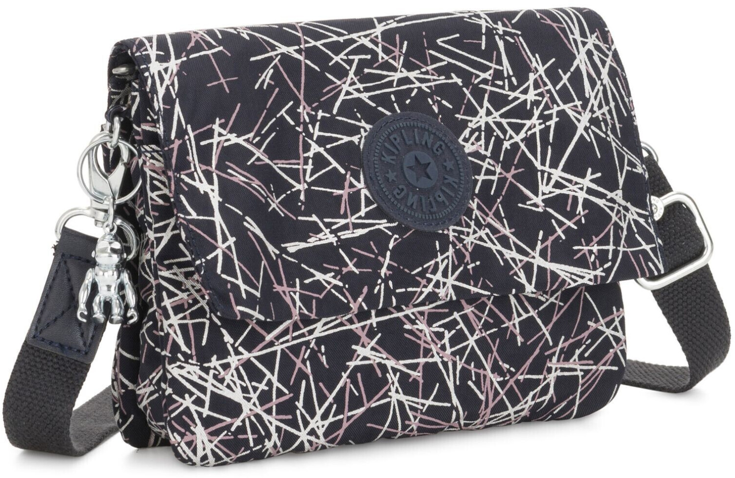 Kipling Osyka 2 in 1 Crossbody and Pouch navy Stick
