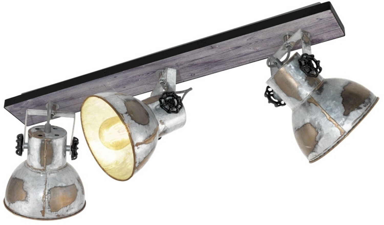 Eglo Vintage Barnstaple 3 Spotlights E27 9x75 cm (49652)