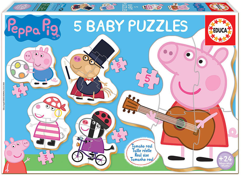 Educa Borrás Baby puzzles Pepa Pig 2