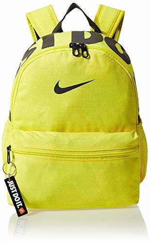 Nike Brasilia Just Do It Kids Backpack Mini (BA5559) dynamic yellow/thunder grey/thunder grey