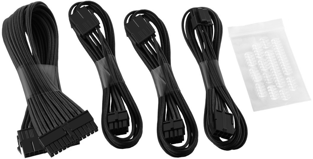 CableMod Basic ModFlex Cable Extension Kit Black