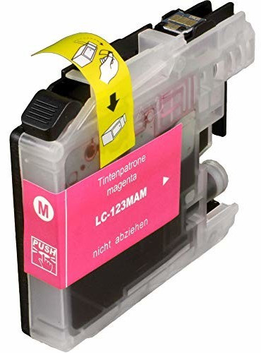 Ampertec Ink for Brother LC-123M magenta
