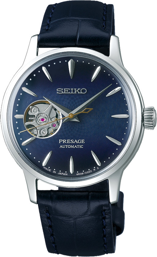 Seiko Presage Mechanik Automatic Blue Moon Open Heart (SSA785J1)