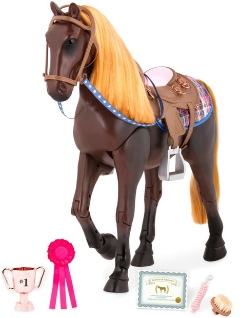 Our Generation Thoroughbred Horse, movable joints