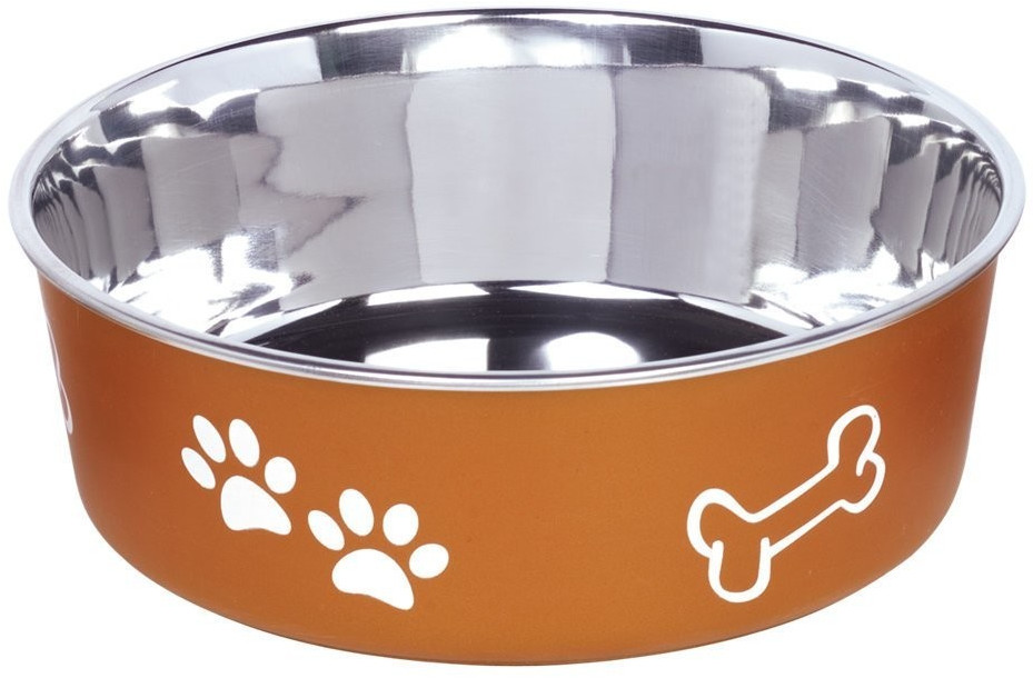 Nobby Stainless Steel Feeding Bowl FUSION copper