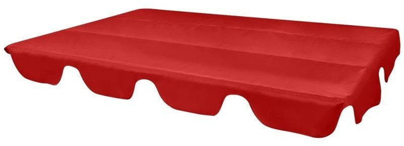 VidaXL Roof 226 x 186 cm red