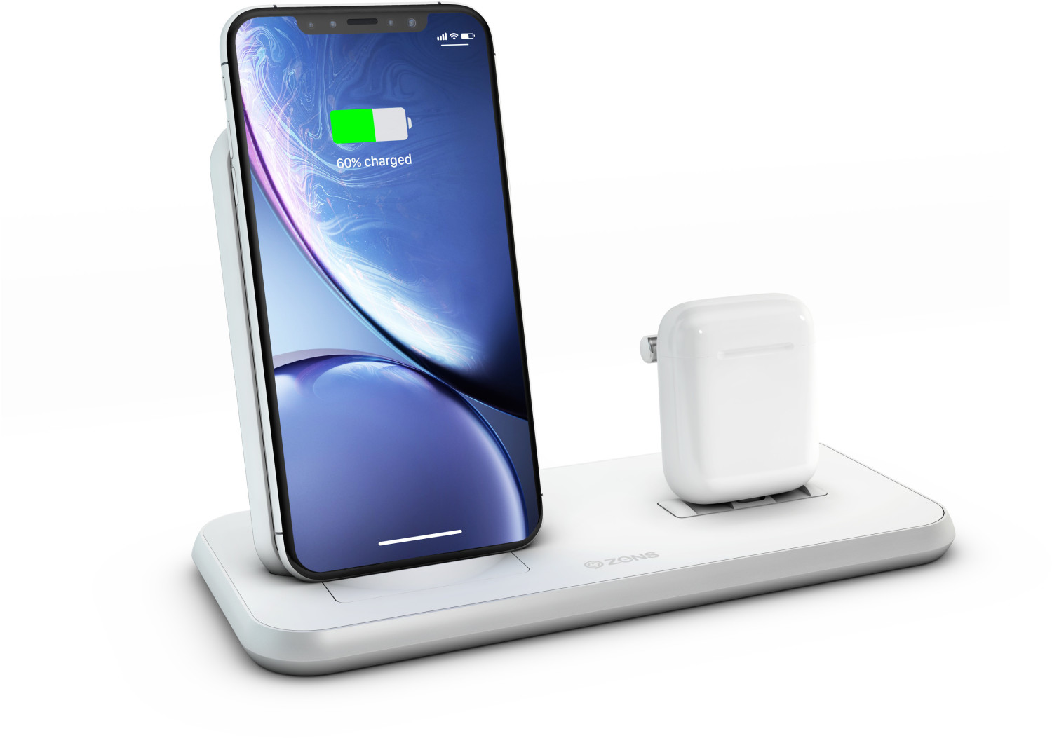 Zens Stand+Dock Aluminium Wireless Charger