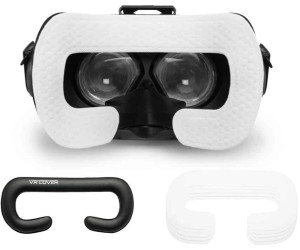 100 STÜCKE Schwarz Schutz Hygiene 3D VR Brille Augenmaske Pads für HTC Vive GGWU 