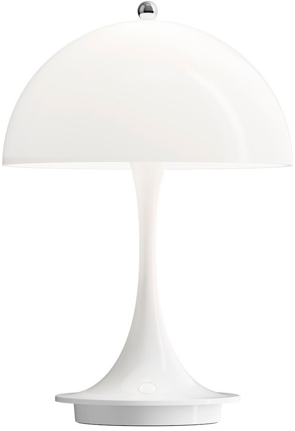 Louis Poulsen Panthella Portable LED Ø 16 cm White Opal
