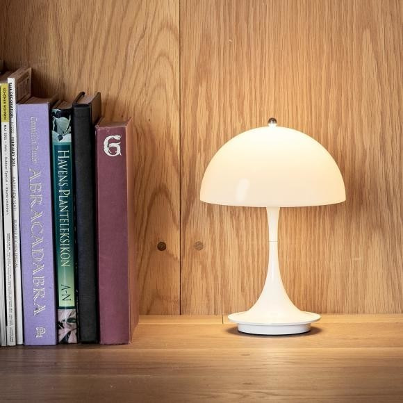louis poulsen Panthella 160 Portable Opal USB rechargeable LED table lamp  with dimmer