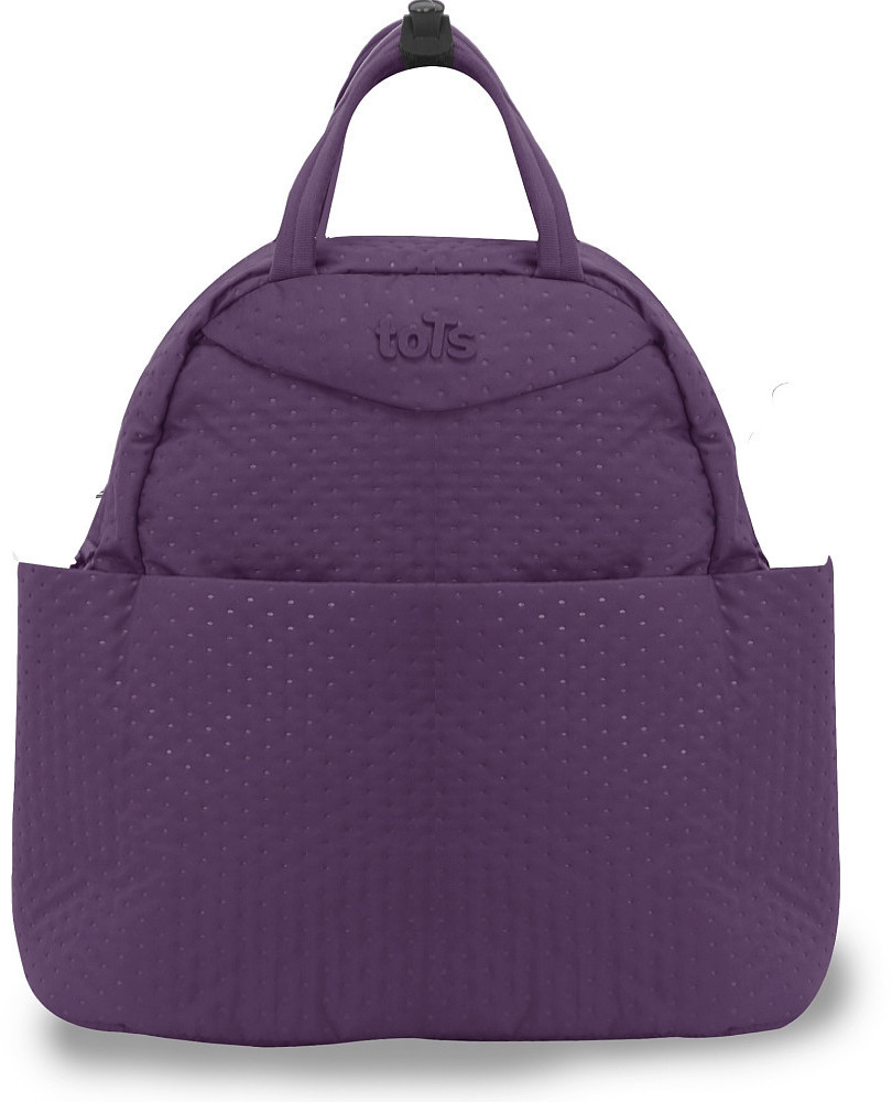 ToTs Infinity Diaper Bag purple quilt