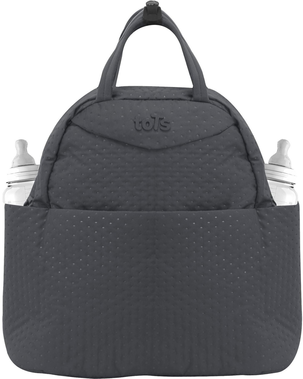 ToTs Infinity Diaper Bag grey quilt