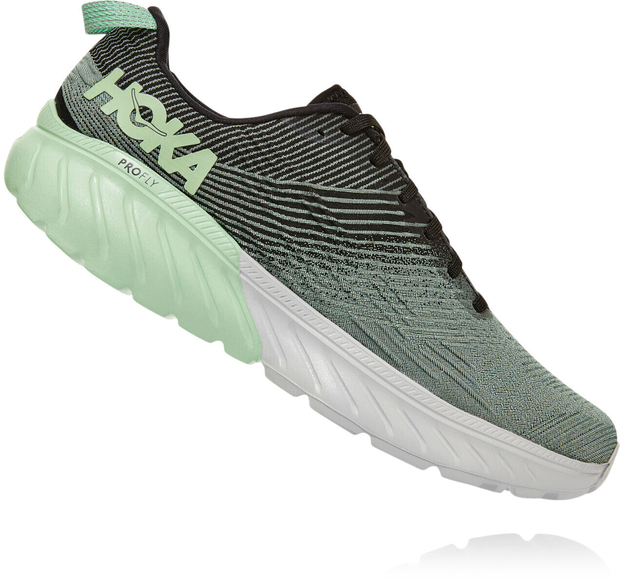 Hoka One One Mach 3 green ash/black