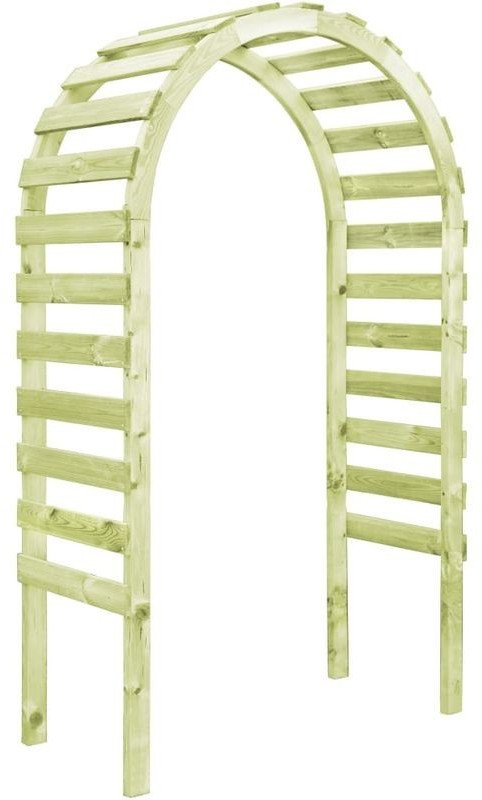 VidaXL Rose Arch in Pine Wood (130x60x230cm)