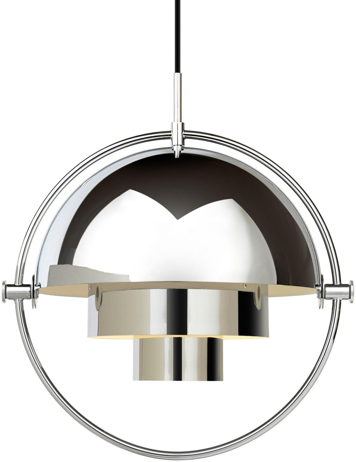 Gubi Multi-Lite Pendant Ø 36cm Chrome