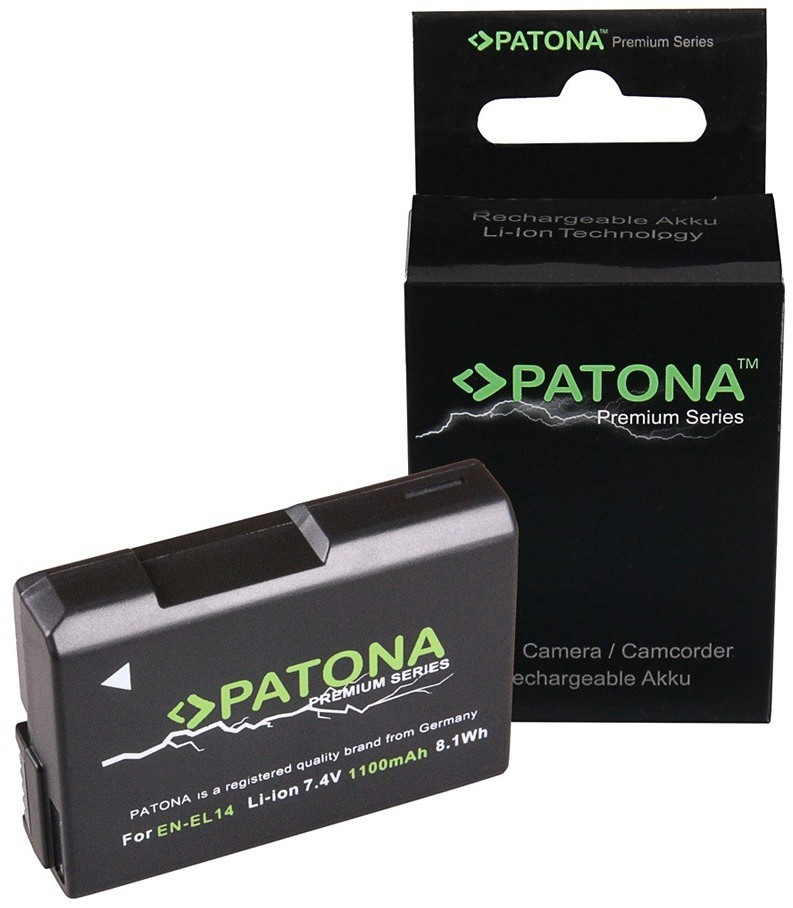 Patona Alternative for Nikon EN-EL14 (1100mAh)