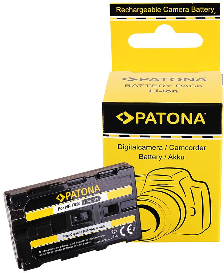 Patona Alternative for NP-F550