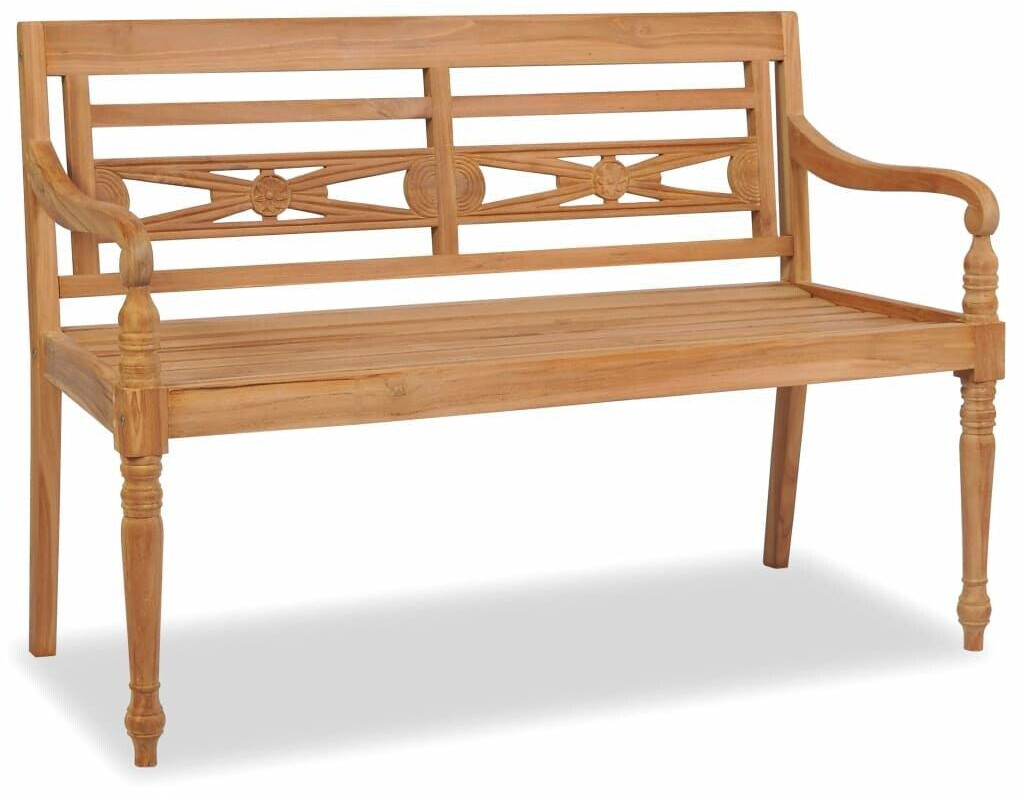 VidaXL Batavia Teak 2 seats 120 cm