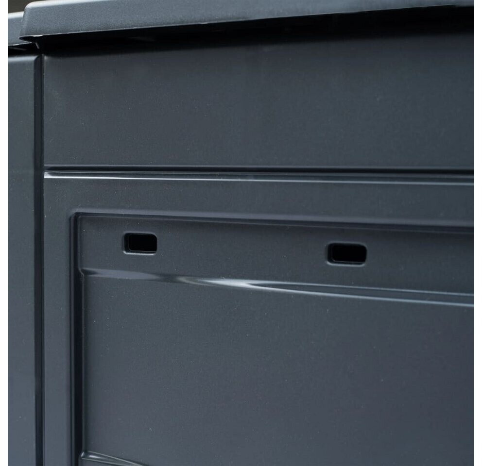 vidaXL vidaXL Garden Composter Grey 780L - alternate view