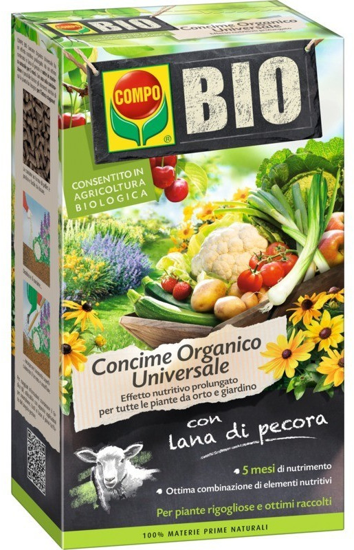 Compo Natural Fertilizer with Sheep's Wool 2Kg