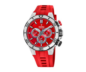 Festina chrono top bike red