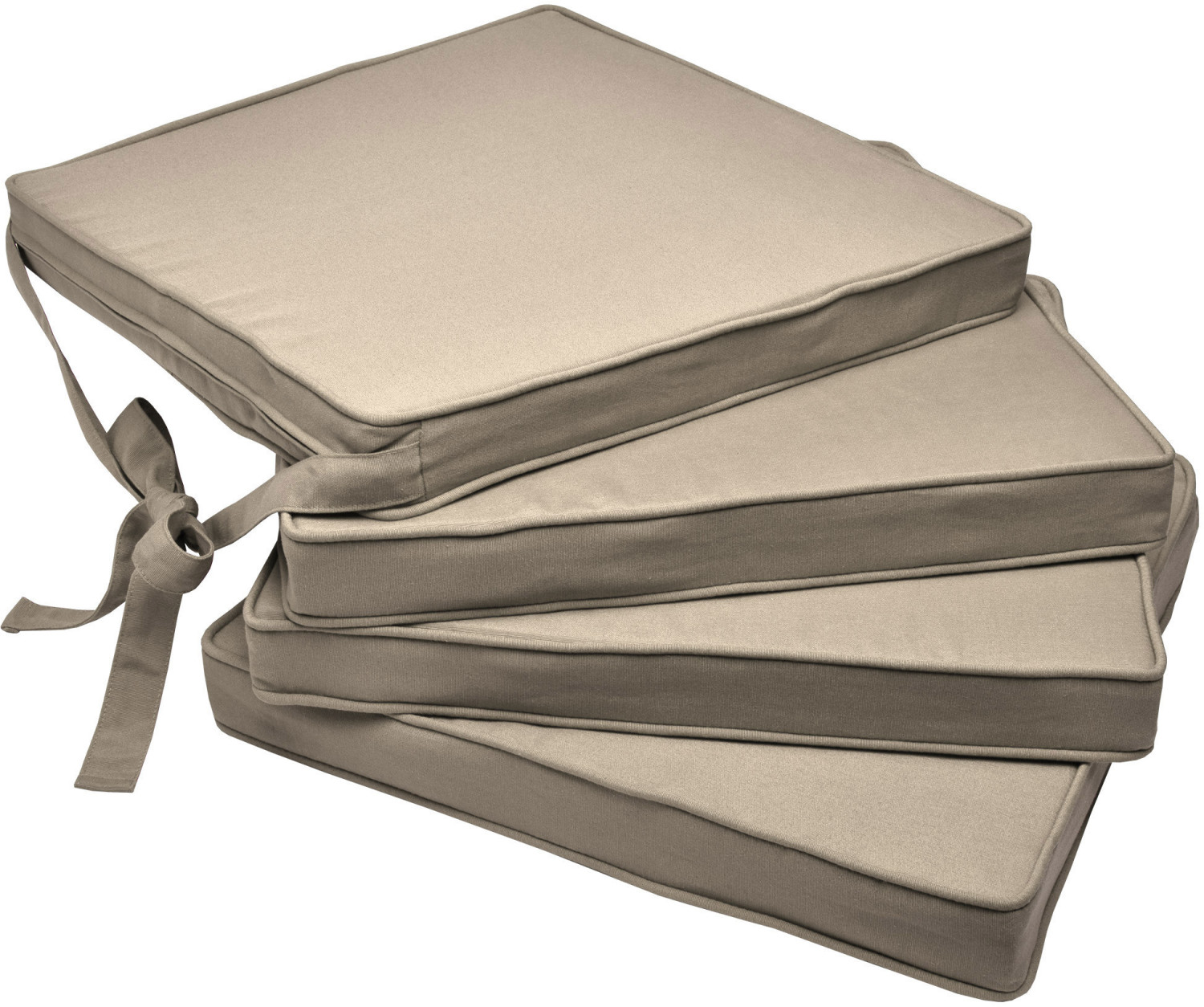 Beautissu Loft Sk 45x40 cm Set of 4 Nature