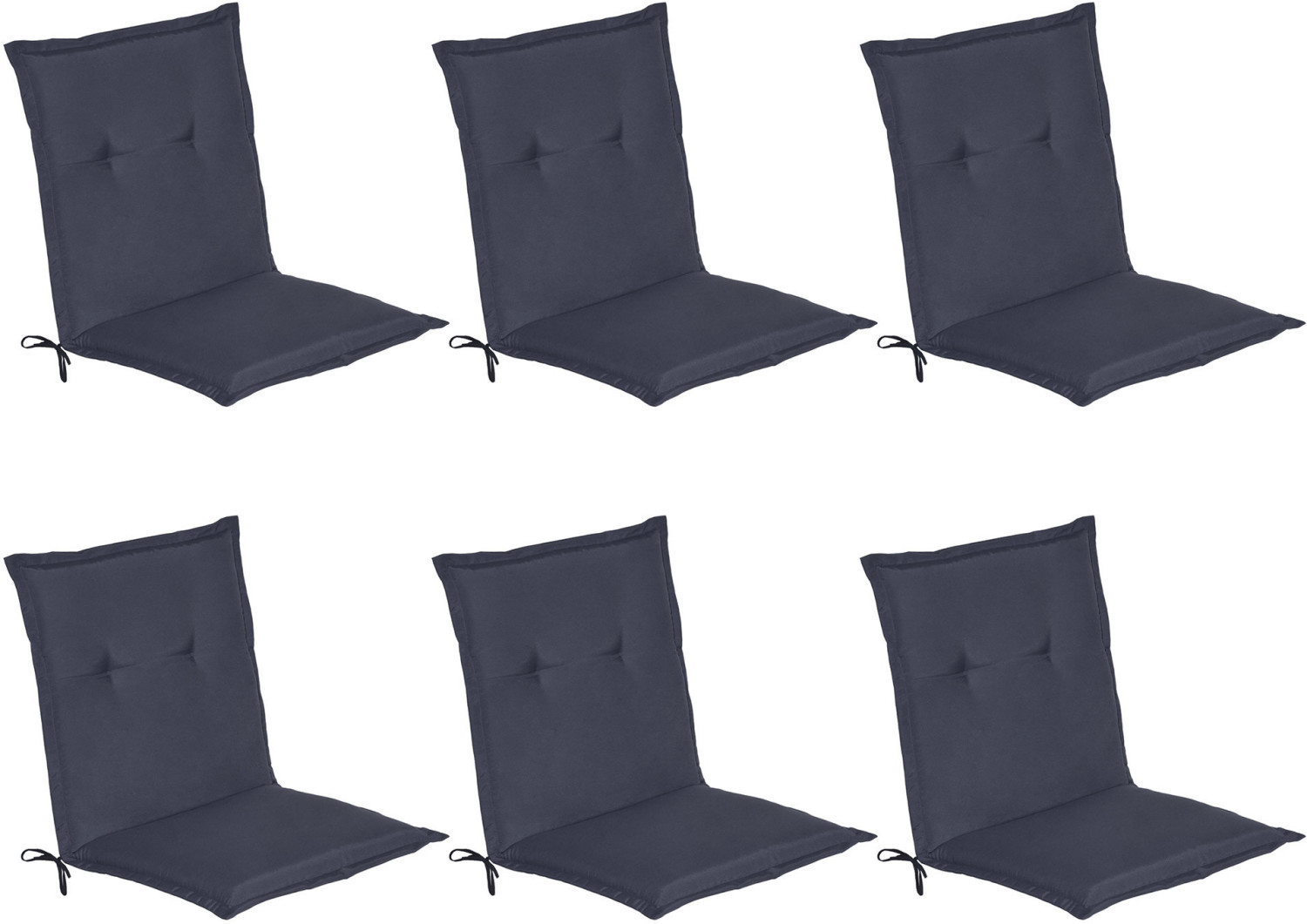Beautissu Loft Nl 100x50 cm Set of 6 Blue